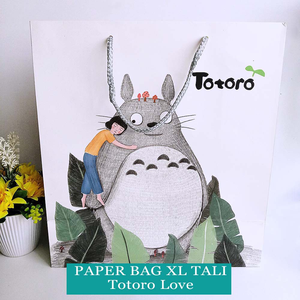 

Paper Bag Tali Motif Cantik / Kantong Kado Cantik Serbaguna - XL FANCY