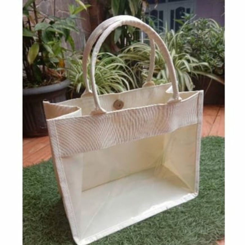 tas hampers murah /serba guna kanvas import  ukuran 25x20x10cm(cek deskripsi)