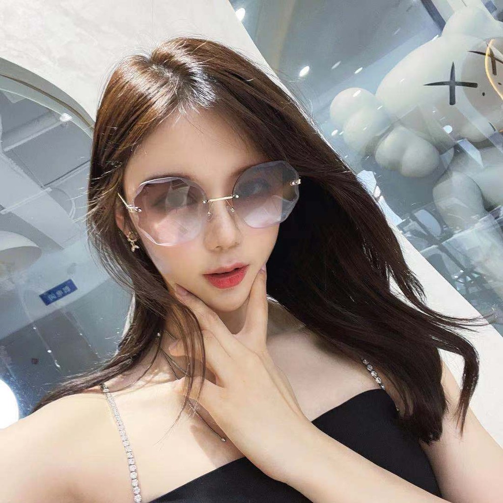 rowling(ka-67)Sunglasses Wanita  Kacamata Hitam Titanium No frame Women Sunglasses New Arrival Import Kacamata Fashion