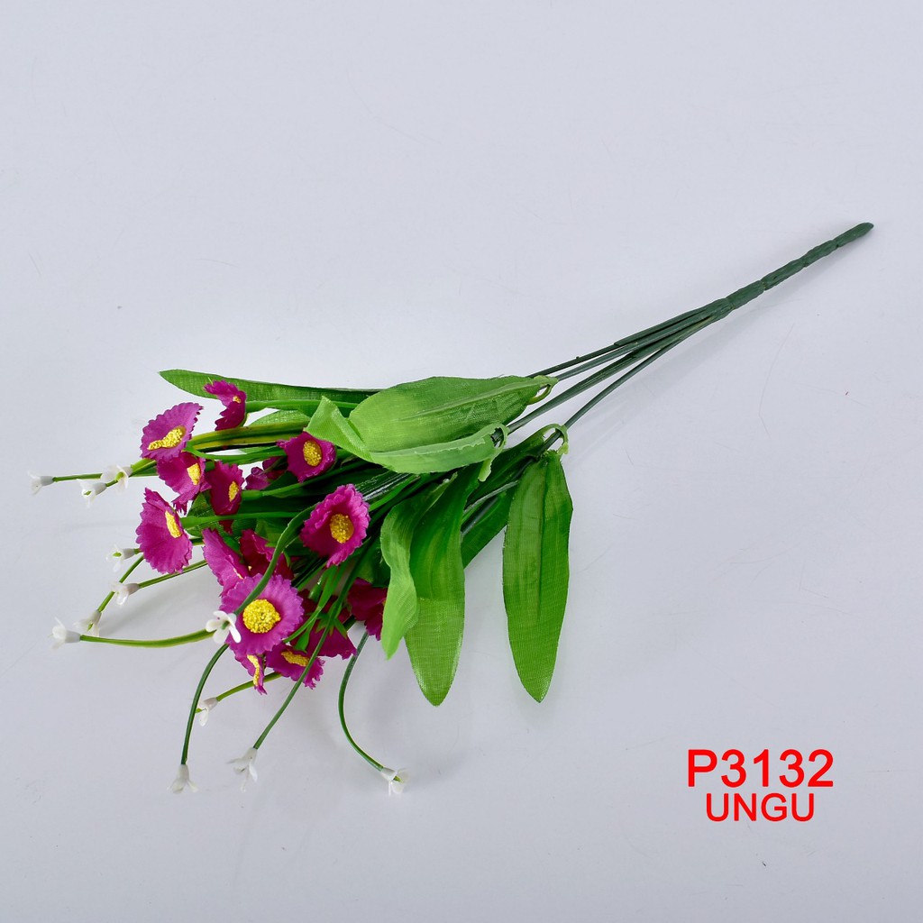 COD / SM.ID BUNGA BUKET BUNGA ARTIFICIAL ROSE BUNGA PALSU IMPORT DEKORASI RUMAH / PESTA P3132-8