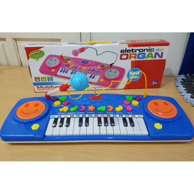 ELECTRONIC ORGAN - MAINAN PIANO ANAK EDUKATIF - KEYBOARD MUSIK EDUKASI