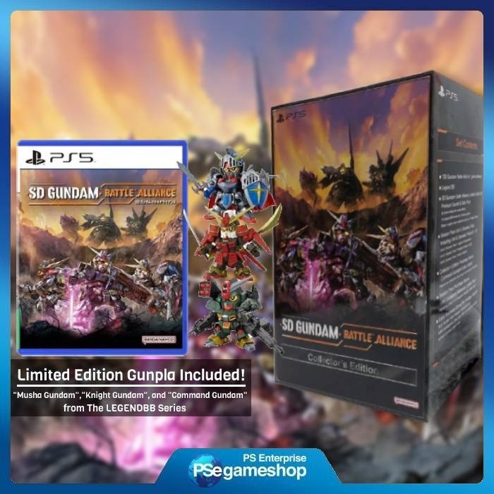 PS5 SD Gundam Battle Alliance Collectors Edition (R3/English)