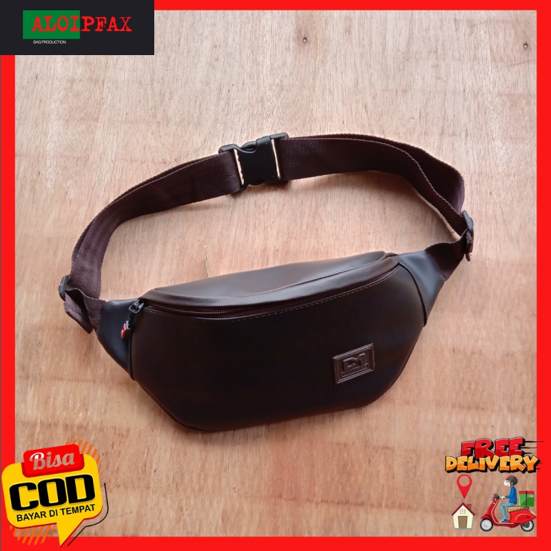 TAS SELEMPANG PRIA  TAS PINGGANG WAISTBAG EXCLUIVE ALOIPFAX BALI DM003