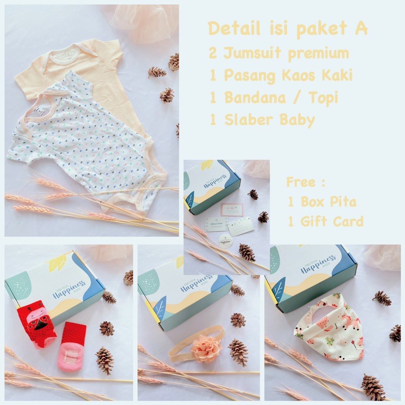 Kado bayi/Hampers Bayi Paket Jumsuit Hemat