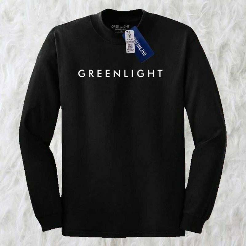kaos lengan panjang greenlight pria murah/kaos greenlight ariel/kaos lengan panjang pria terlaris