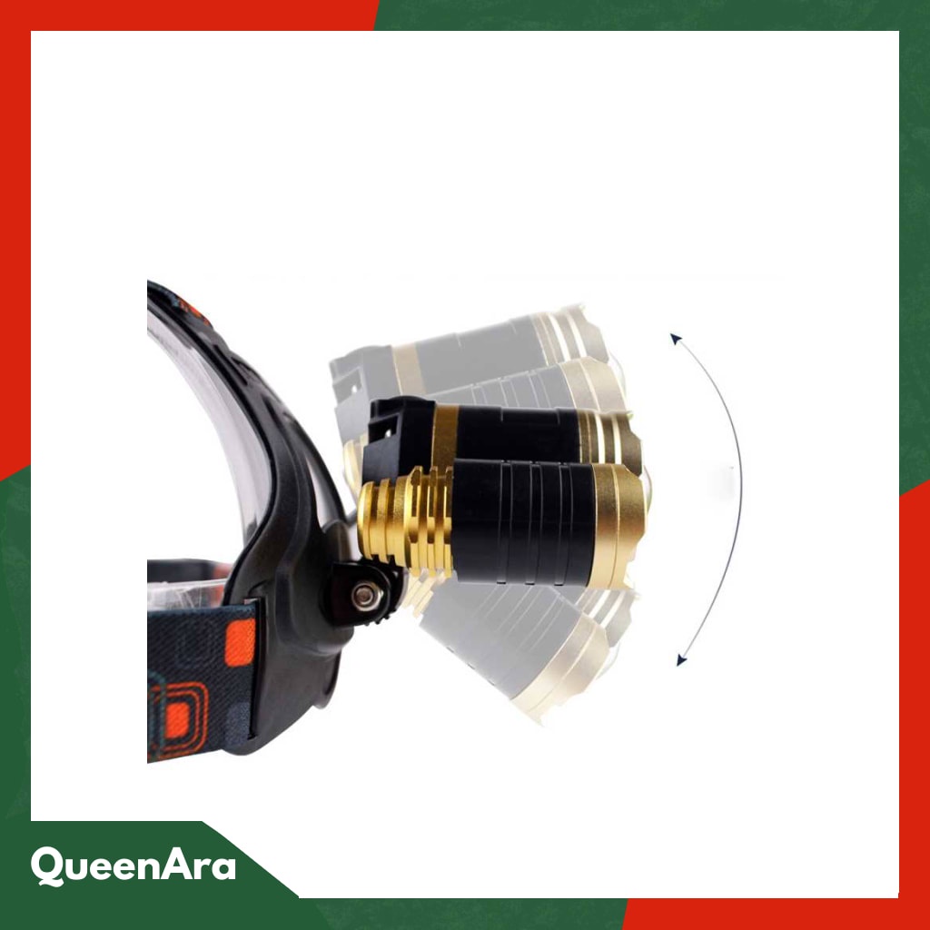 TaffLED Senter Headlamp Cree XM-L 3T6 10000 Lumens - IHT425H