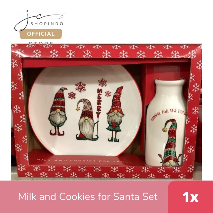 

Milk and Cookies for Santa Set