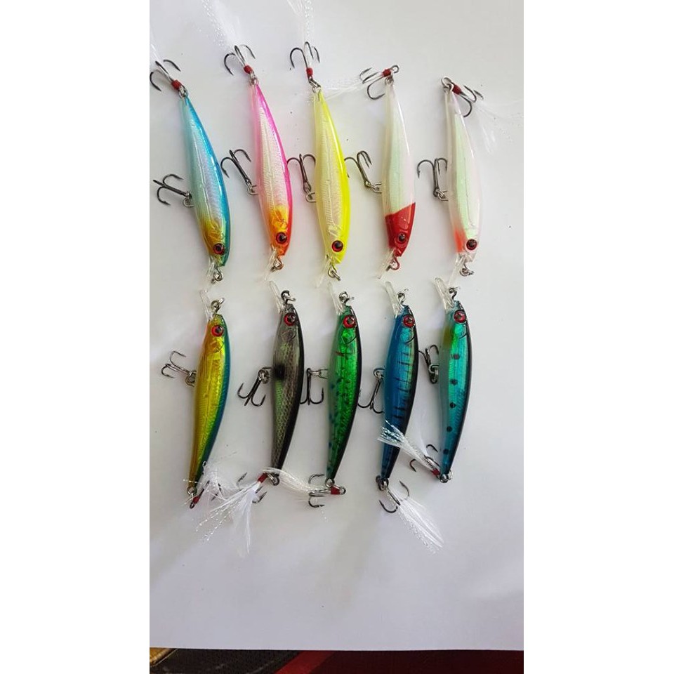 Minnow Hampala / Minnow Casting Panjang 9 cm Berat 7.2 gr Type Floating