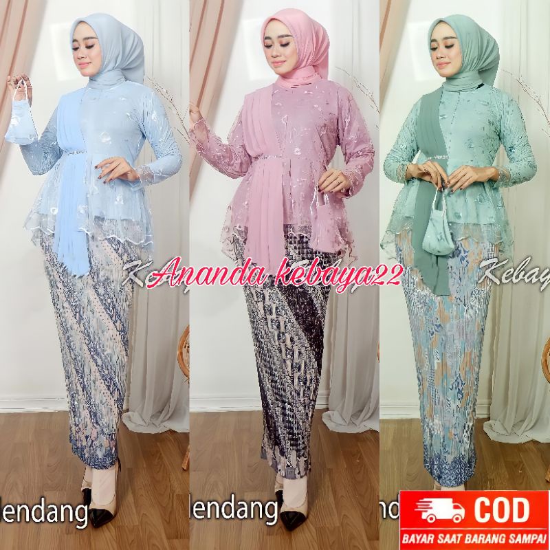 COD SET KEBAYA MODERN - KEBAYA - KEBAYA MODERN - KEBAYA WISUDA - SET KEBAYA WISUDA - KEBAYA KONDANGA