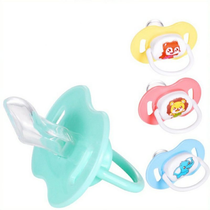 Empeng Bayi Silicone Gepeng Soother Orthodontic BPA Free Food Grade Kompeng Bayi