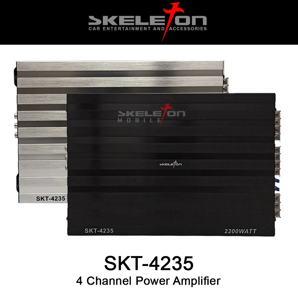 SKELETON Power / Amplifier 4 Channel SKT-4235