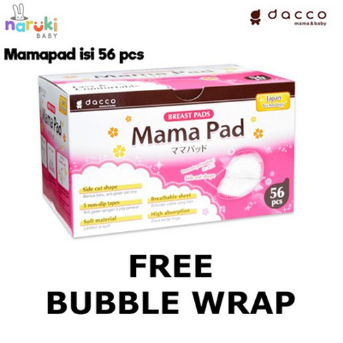 Dacco breastpad mamapad 56 mama pad 56 breast pads mamapad isi 56 pcs