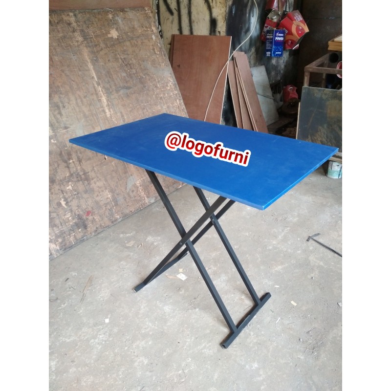 Meja lipat 80x50x80