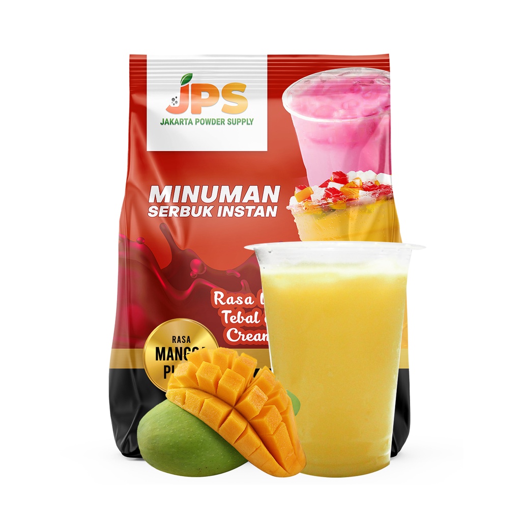 

JPS Mangga Plain Serbuk Powder Bubuk Minuman 1 Kg