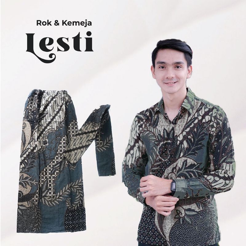 ROK BATIK / KEMEJA BATIK / SELENDANG / SARIMBIT / KEMEJA BATIK COUPLE / BATIK COUPLE / BATIK MURAH