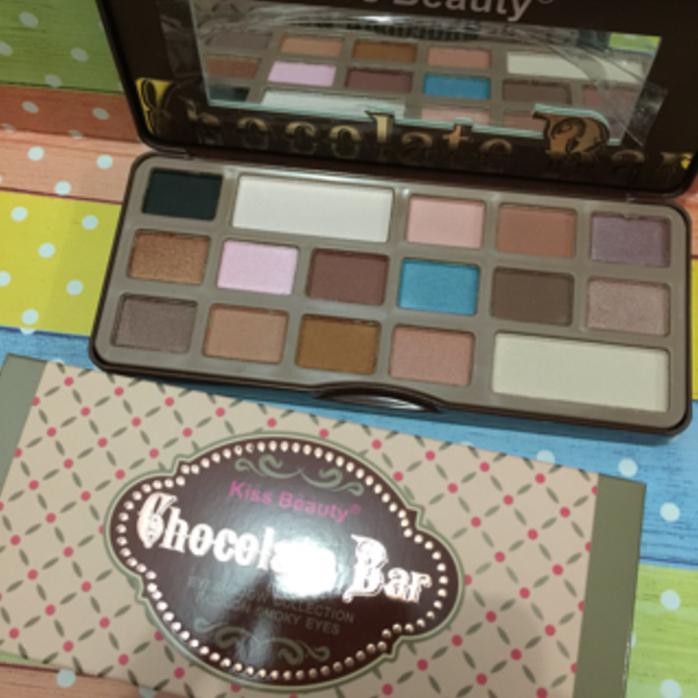 Cuci Gudang Kiss Beauty Chocolate Bar Eyeshadow Murahh