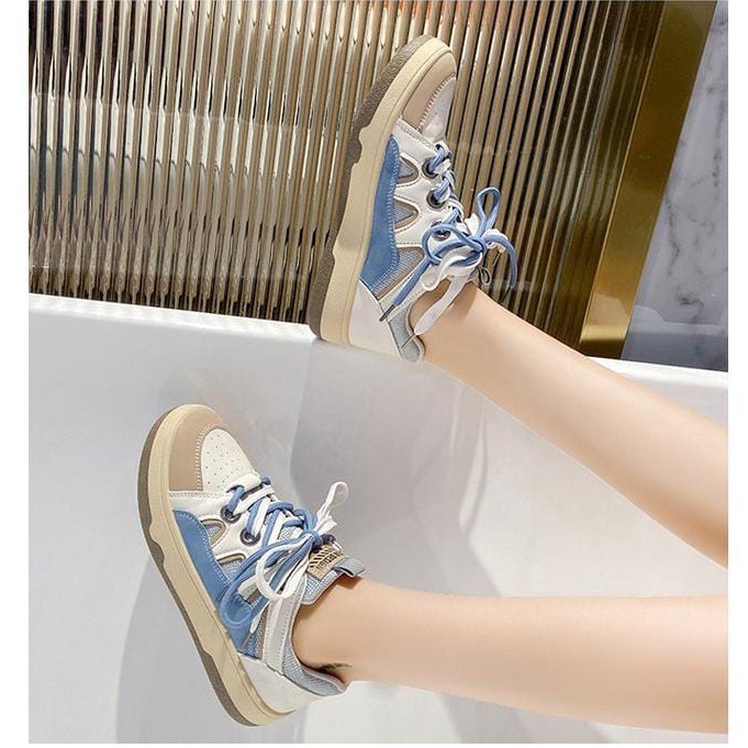 TBIG [COD] Sepatu Sekolah Sneakers Import Shoes MARION Fashion Wanita Sepatu Korea Style Sekolah Kuliah