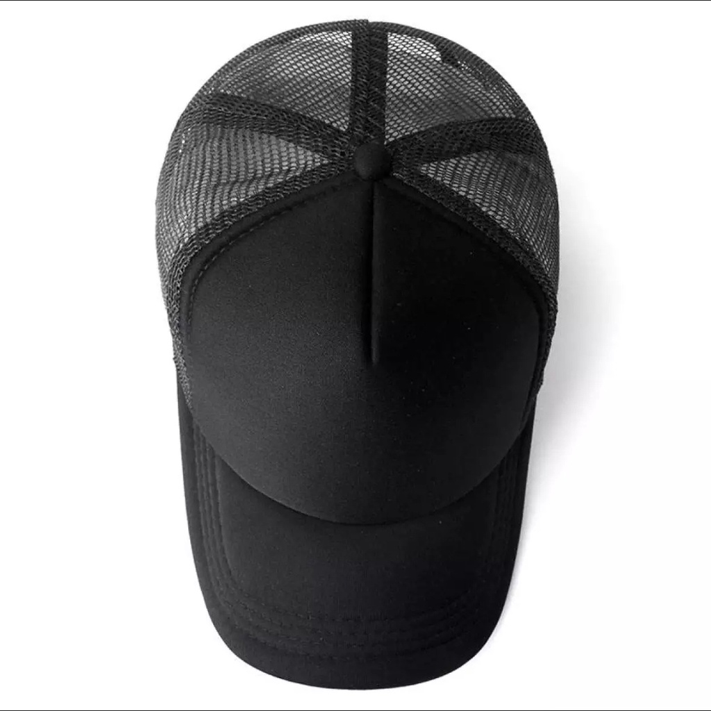 Topi Jaring Polos murah Premium Aksesoris fashion pria wanita warna lengkap