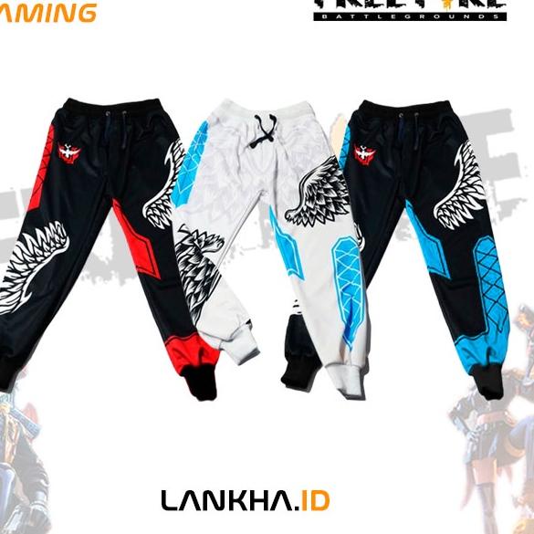 Koleksi Terbaru.. Celana Enjel FF Celana BNL Free Fire Gaming Pria Anak dan Dewasa Calca Angelica Ma