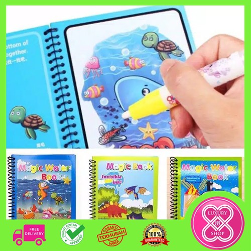 Magic Water Book / Buku Mewarnai Ajaib Anak