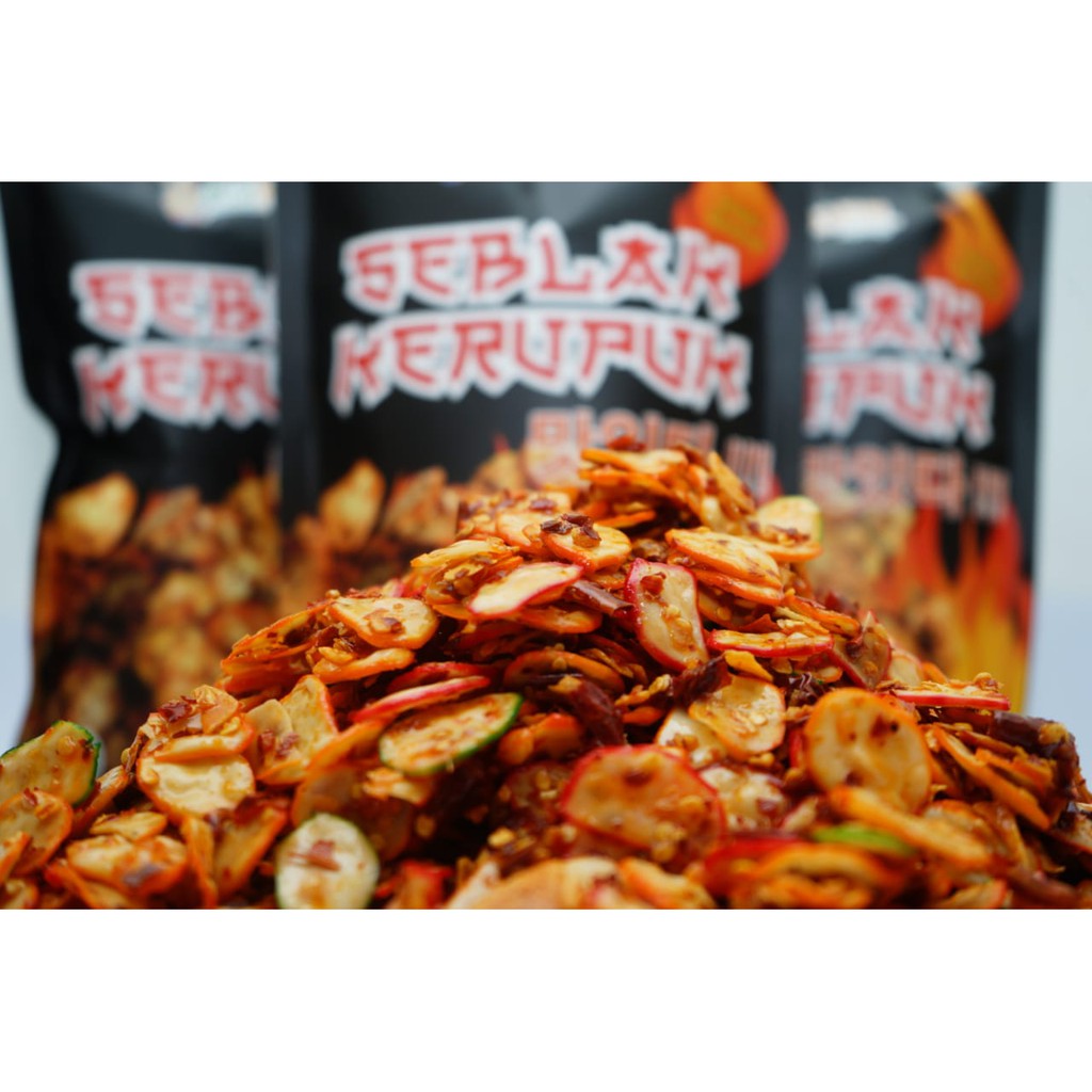 SEBLAK KERUPUK BANTAT SEBRING SEBLAK CIKRUH SEBLAK BANTET KERIPIK PEDAS KERUPUK RENYAH SIKAYA 100 GR