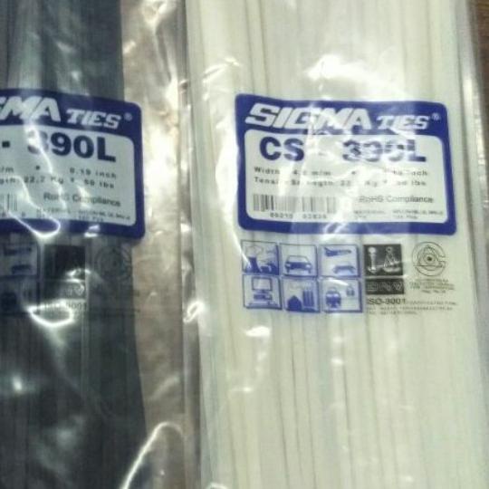 

KABEL TIES 39CM SIGMA CS-390L / SIGMA CS390L - Putih ☑