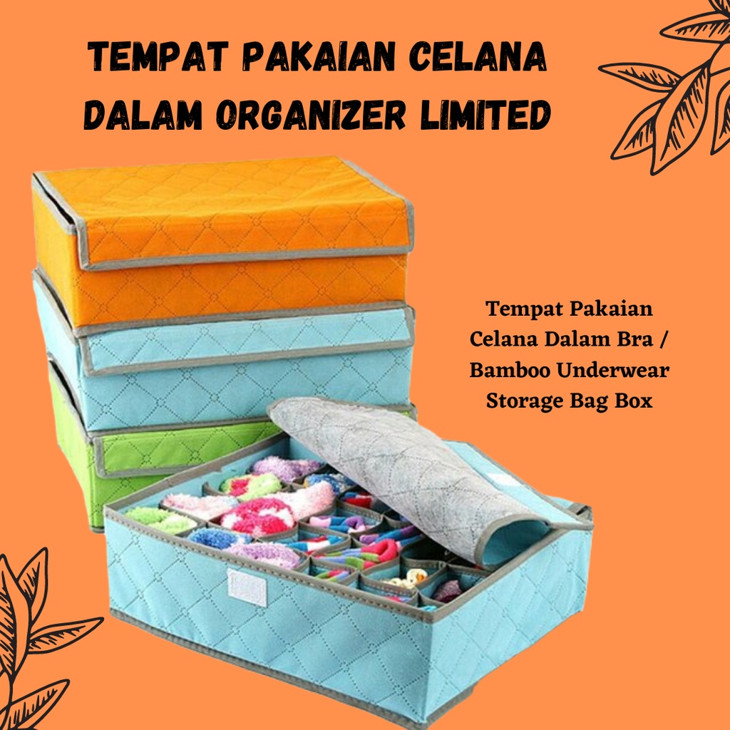 MULTIFUNGSI!!! Tempat Pakaian Celana Dalam Organizer Limited