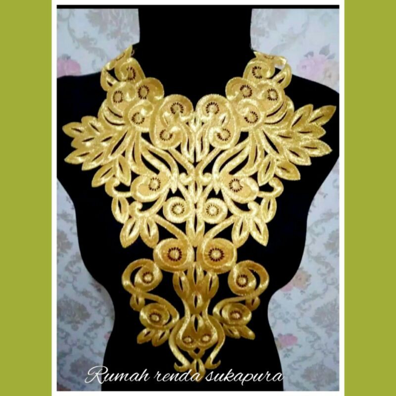 bordir coker murah / renda coker murah / aksesoris tari