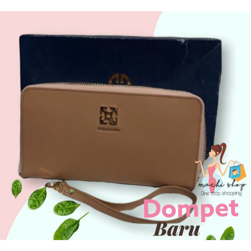 Dompet Coklat Wanita Gobelini Donna R2322,*
