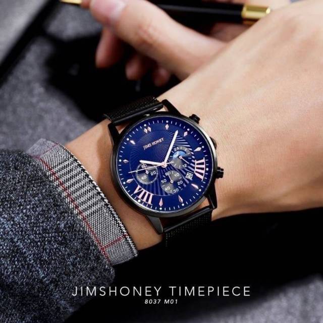 JAM TANGAN 8037 JIMS HONEY PRIA COWOK