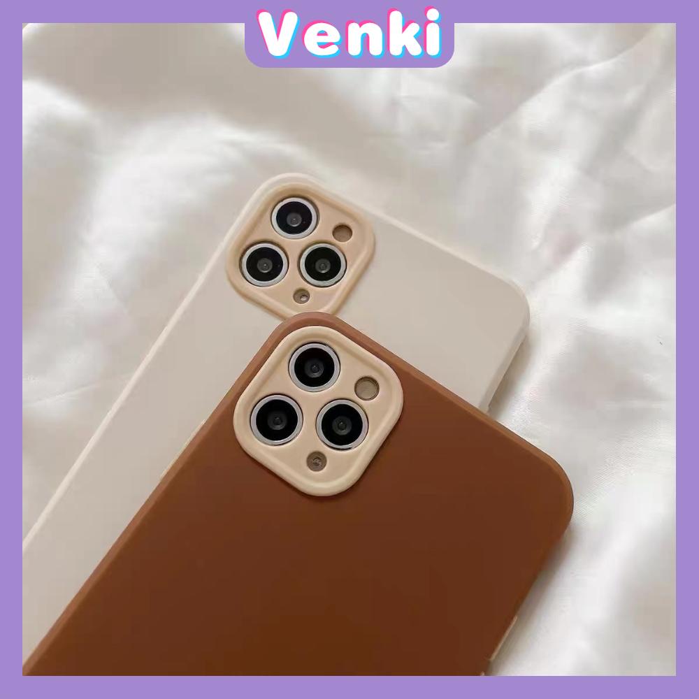 iPhone Case Silicone Soft Case Detachable Frame Button Protection Camera Built-in Plush Skin Feel Brown Compatible For iPhone 11 Pro Max 13 Pro Max 12 Pro Max 7Plus xr XS Max