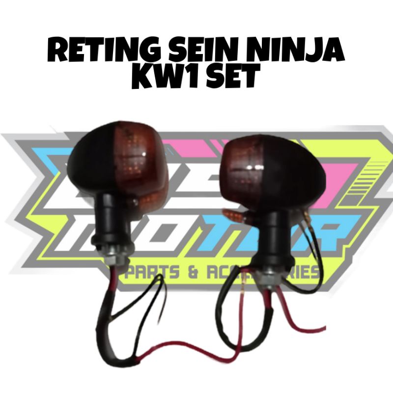 RETING  SEIN NINJA KW 1 SET 2BJ riting ninja set kaca diamond