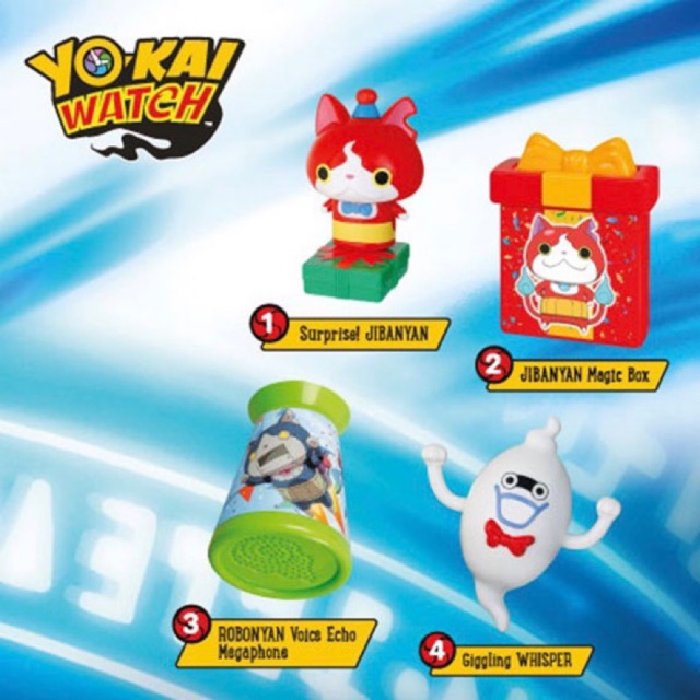 Yokai Watch Happy Meal Mcdonalds