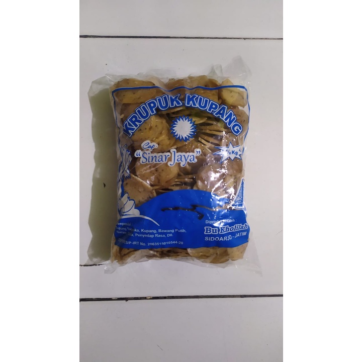 

KERUPUK KUPANG 1/2kg ORIGINAL ASLI SIDOARJO