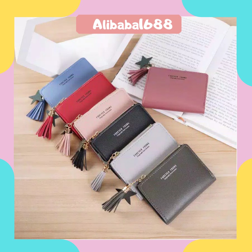 *ALIBABA1688*COD DOMPET IMPOR LIPAT PENDEK D202 DOMPET LIPAT MINI WANITA