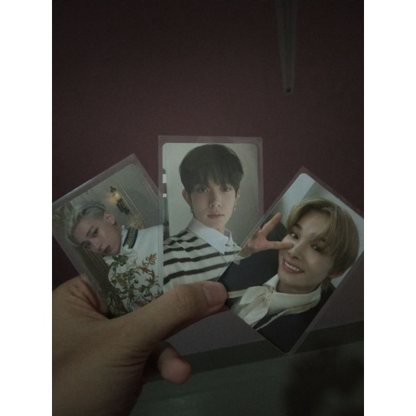 Pc photocard Ni-ki dusk peace, heeseung hype selca, sunoo up b konsep