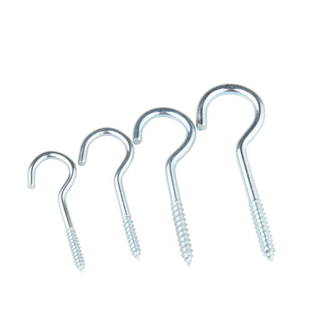 Lanfy Pengait Tanda Tanya Kualitas Heavy Duty Galvanis Stainless Steel Selftapping Sheep Eye Hook