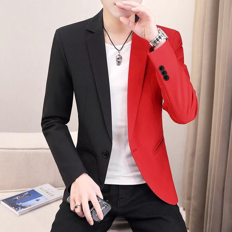 [blazer verlan OT] blazer fashion pria formal semi katun drill