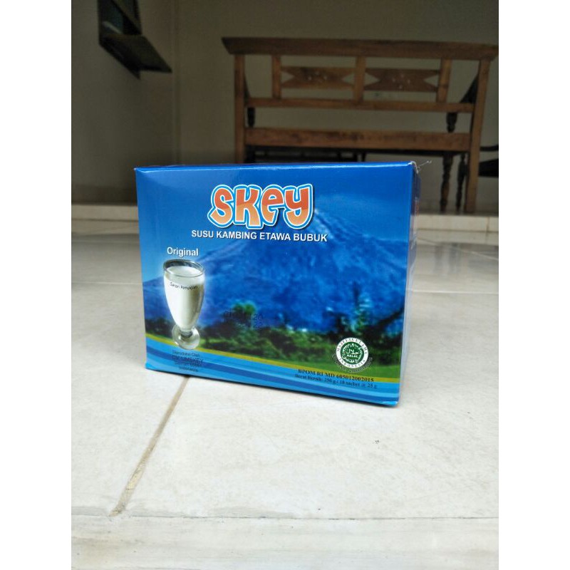 

Susu Kambing Etawa Original Bubuk Skey Box Isi Sachet