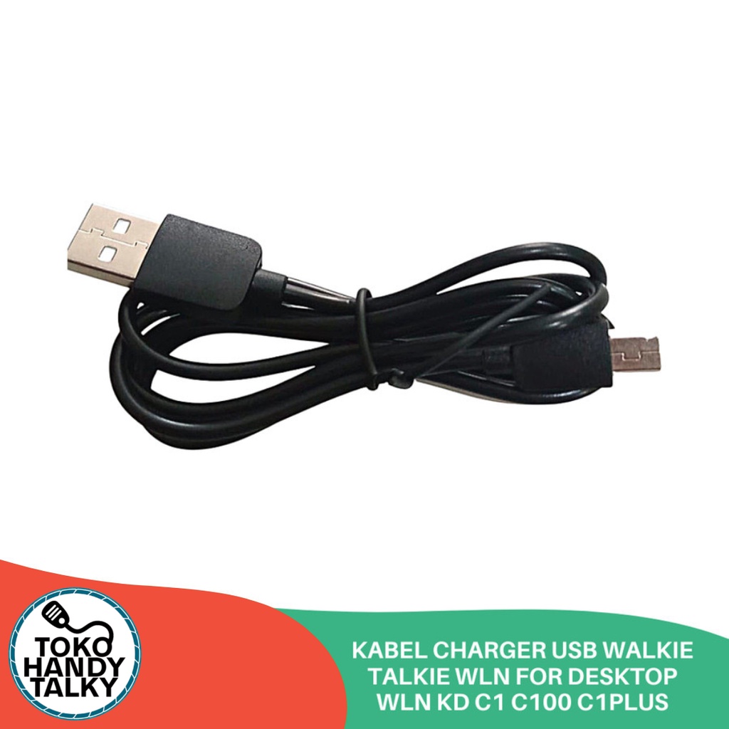 KABEL MINI USB  WALKIE TALKIE CHARGER CAS WLN KDCC1 WLN C1 C100 WLAN NEW