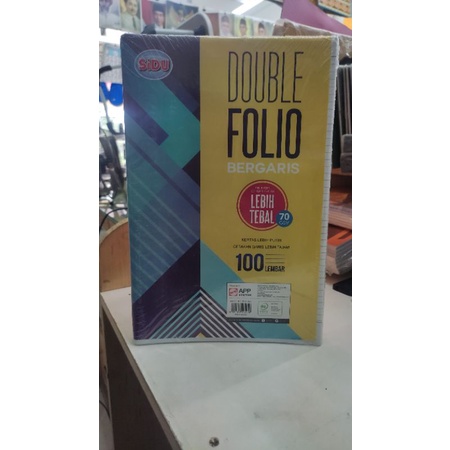 

(ECER) Double Folio SIDU 70gr