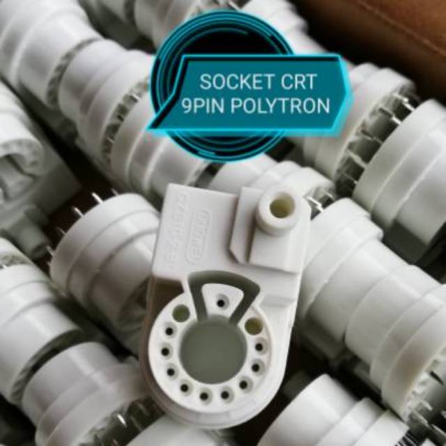 SOCKET CRT POLYTRON 9PIN