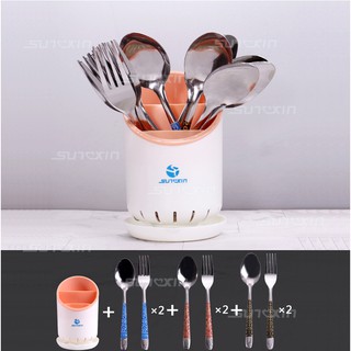 Sunxin - Sendok Makan / Garpu Makan Stainless 1 Lusin Isi ...