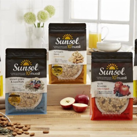 Sunsol 10+ Natural Muesli All Flavors / Variants 500gr