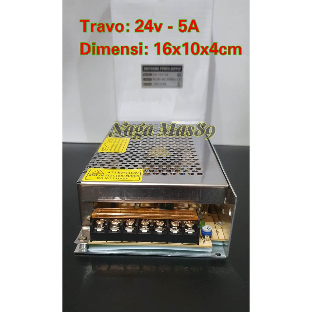 Travo / Power Supply 24Volt 5 Ampere