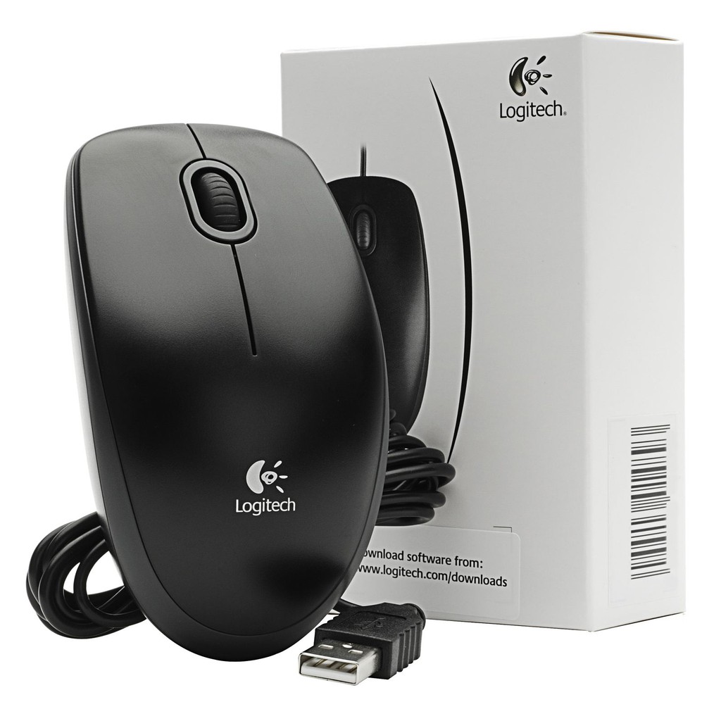 Mouse Optic USB Cable Logitech B100