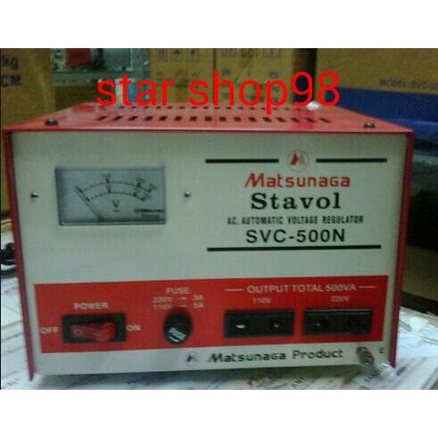"Matsunaga SVC-500N : Stabilizer 500W"
