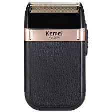 Original Alat Cukur Jenggot Kumis Botak 2024 USB Shaver Kemei KM-2024