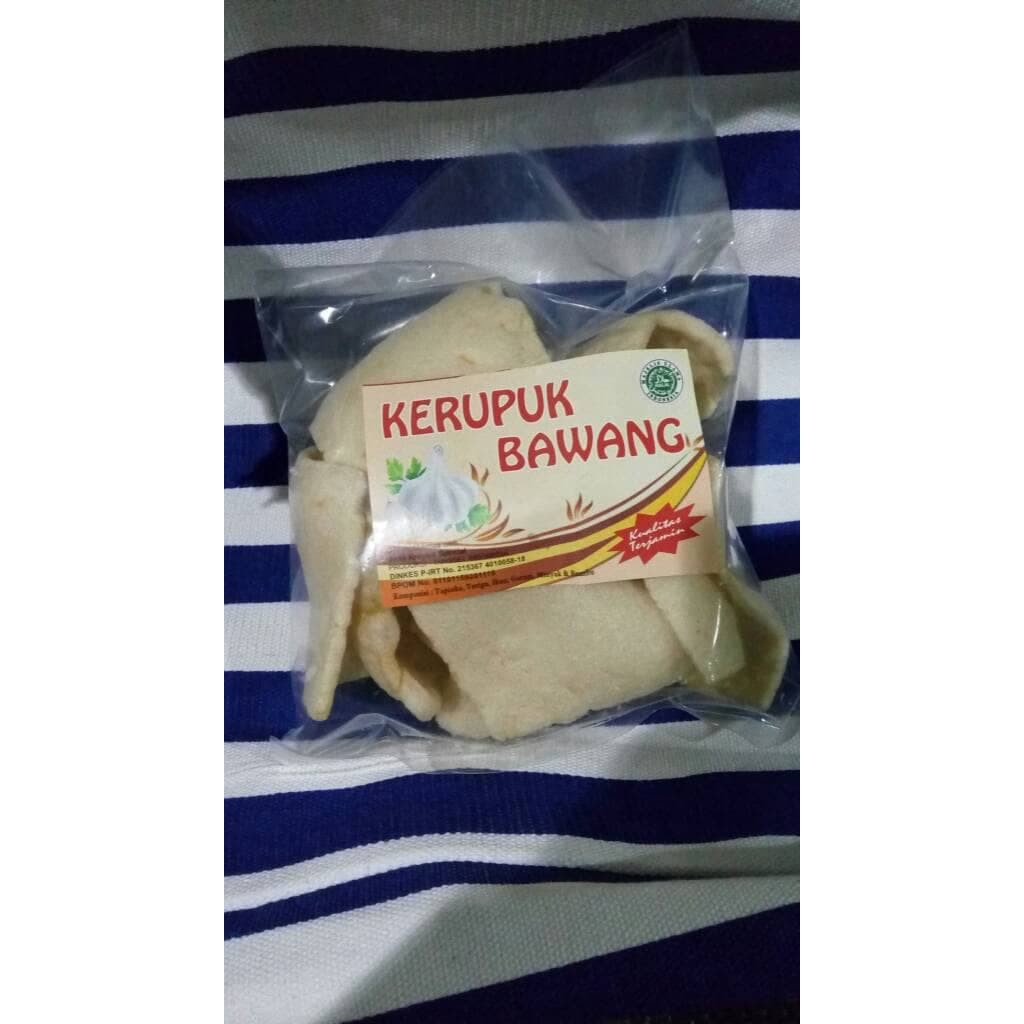

Kerupuk Bawang Ukuran Kecil