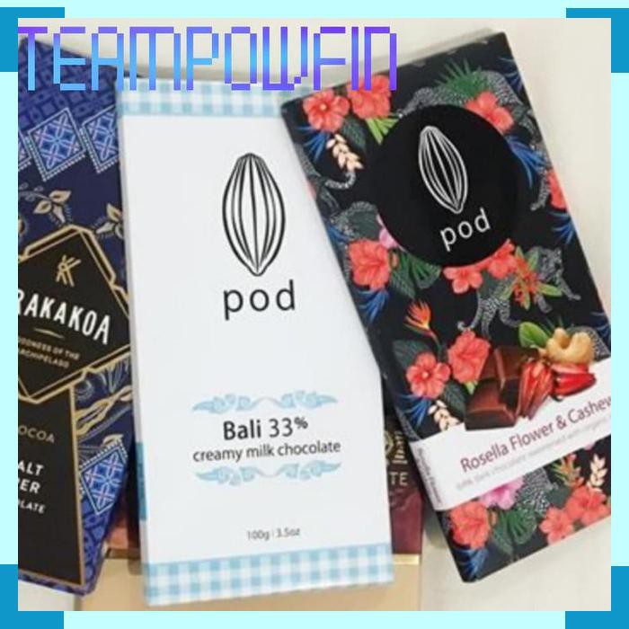 

POD Bali 33% Creamy Milk Chocolate 100g Cokelat Coklat Snack Snek